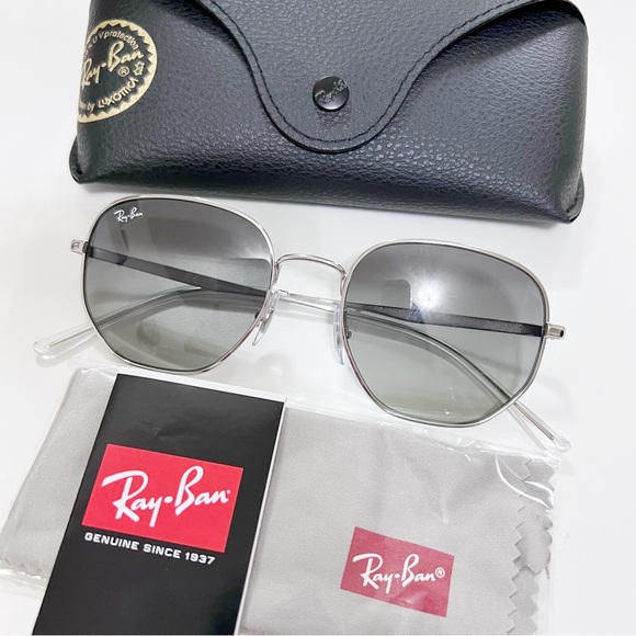NEW Ray Bans 51mm square sunglasses - Picture 3 of 13